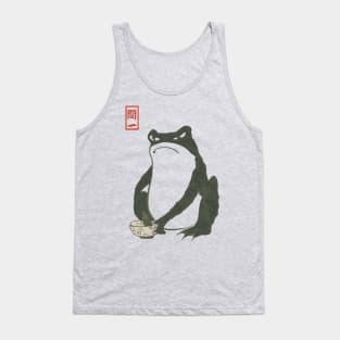 Cottagecore Japanese Aesthetic Frog Tank Top